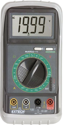EXTECH INSTRUMENTS MV110 Manual Ranging Digital MultiMeter