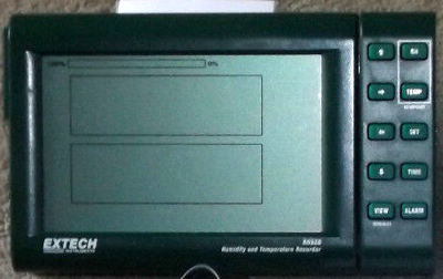 Extech Instruments RH520A-NIST Humidity,Temperature Chart Recorder with Detachable Probe NIST