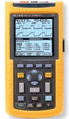 FLUKE 123 ScopeMeter 20 MHz Portable Oscilloscope