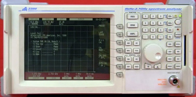 AEROFLEX-IFR 2398 2.7 GHz Spectrum Analyzer AEROFLEX-IFR 2398 2.7 GHz Spectrum Analyzer