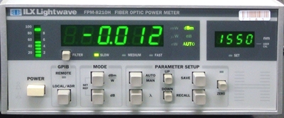 ILX LIGHTWAVE FPM-8210H Single Channel Optical Power Meter