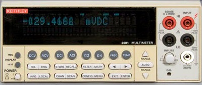 KEITHLEY 2001 7 1/2 Digit Digital Multimeter KEITHLEY 2001 7 1/2 Digit Digital Multimeter