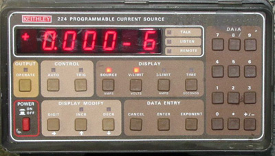 KEITHLEY 224 Programmable Current Source KEITHLEY 224 Programmable Current Source