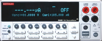 KEITHLEY 2440 42 V Source Meter w/ Measurements