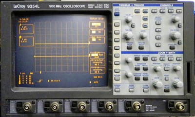 LECROY 9354L 4 Ch 500 MHz Digital Storage Oscilloscope