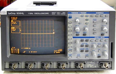 LECROY 9384L 4 Ch 1 GHz Digital Storage Oscilloscope