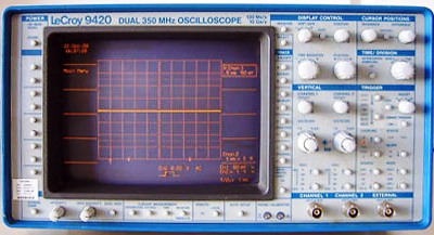 LECROY 9420 2 Ch 350 MHz Digital Oscilloscope