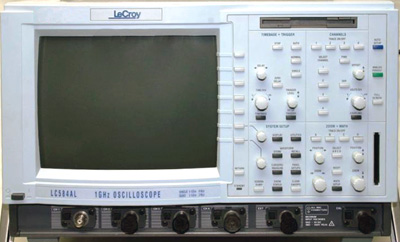 LECROY LC584AL 4 Ch 1 GHz Digital Oscilloscope