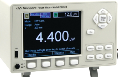 NEWPORT 2936-R Dual Channel High-Perf Optical Power/Energy Meter, RoHS