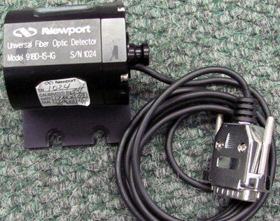 NEWPORT 918D-IS-IG 800 to 1650 nm InGaAs Universal Fiber Optic Detector