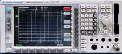 ROHDE & SCHWARZ FSP3 3 GHz Spectrum Analyzer
