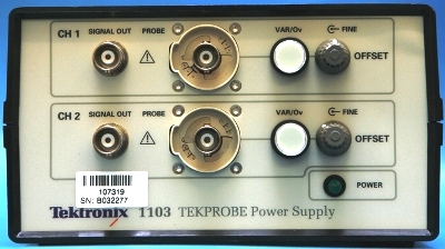 TEKTRONIX 1103 TEKPROBE Power Supply TEKTRONIX 1103 TEKPROBE Power Supply