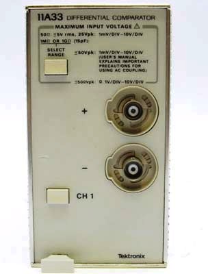 TEKTRONIX 11A33 Differential Comparator Amplifier Plug-in TEKTRONIX 11A33 Differential Comparator Amplifier Plug-in
