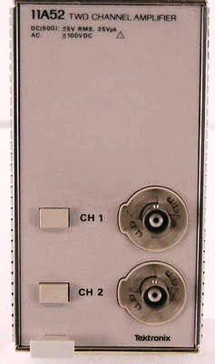 TEKTRONIX 11A52 2-Ch High-bandwidth Amplifier Plug-in TEKTRONIX 11A52 2-Ch High-bandwidth Amplifier Plug-in