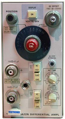 TEKTRONIX 5A22N Differential Amplifier Plug-in