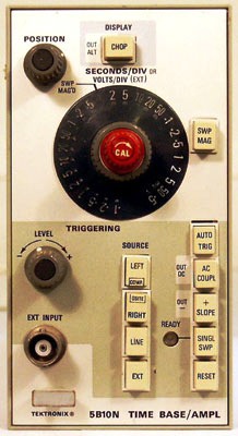 TEKTRONIX 5B10N Time Base Amplifier Plug-in