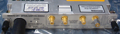 TEKTRONIX 80C07B 700 to 1650 nm Optical Sampling Module TEKTRONIX 80C07B 700 to 1650 nm Optical Sampling Module