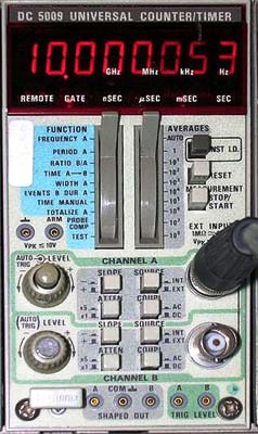 TEKTRONIX DC5009 Programmable Universal Counter / Timer Plug-in