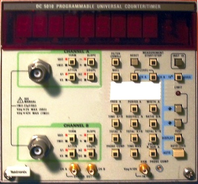 TEKTRONIX DC5010 Programmable Universal Counter / Timer Plug-in