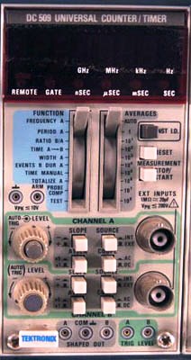 TEKTRONIX DC509 Universal Counter / Timer Plug-in