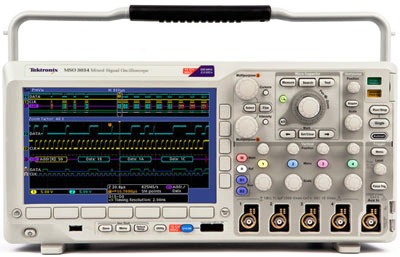 TEKTRONIX MSO3014 4+16 Ch 100 MHz Mixed Signal Oscilloscope TEKTRONIX MSO3014 4+16 Ch 100 MHz Mixed Signal Oscilloscope