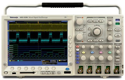 TEKTRONIX MSO4034 4+16 Ch 350 MHz, 5 GS/s, Mixed Signal Oscilloscope