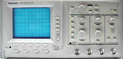 TEKTRONIX TAS 475 4 Ch 100 MHz Analog Oscilloscope TEKTRONIX TAS 475 4 Ch 100 MHz Analog Oscilloscope