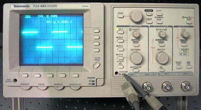TEKTRONIX TAS 485 4 Ch 100 MHz Analog Oscilloscope