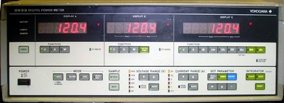 YOKOGAWA 253322 3-phase 3-wire (DC/AC) Digital Power Meter