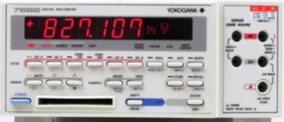 YOKOGAWA 7562-756201 6 1/2 Digit Digital Multimeter