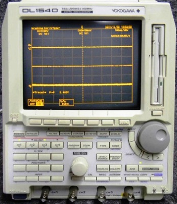 YOKOGAWA DL1540-701510 4 Ch 150 MHz Digital Oscilloscope