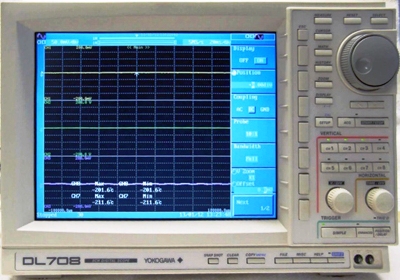 YOKOGAWA DL708-701810 Digital Oscilloscope Mainframe