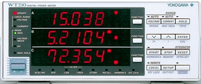 YOKOGAWA WT210-760401 Single-input Element Digital Power Meter