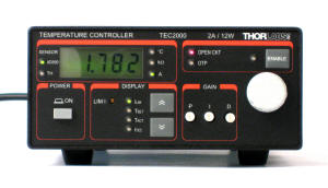 THORLABS TEC2000 12 W Thermoelectric Temperature Controller
