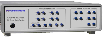 UC INSTRUMENTS CA9803 4 x 28 Gb/s Bit Error Rate Tester UC INSTRUMENTS CA9803 4 x 28 Gb/s Bit Error Rate Tester
