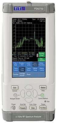 AIM-TTI PSA2702 1MHz to 2.7 GHz Handheld RF Spectrum Analyzer