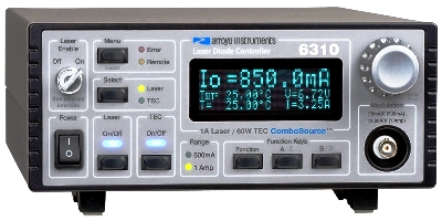 ARROYO 6310 1000 mA Laser Diode Driver, 60 W TEC ComboSource